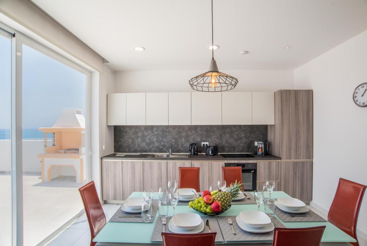 The Sea-Bank Villa Apartments Marsaskala Exterior foto